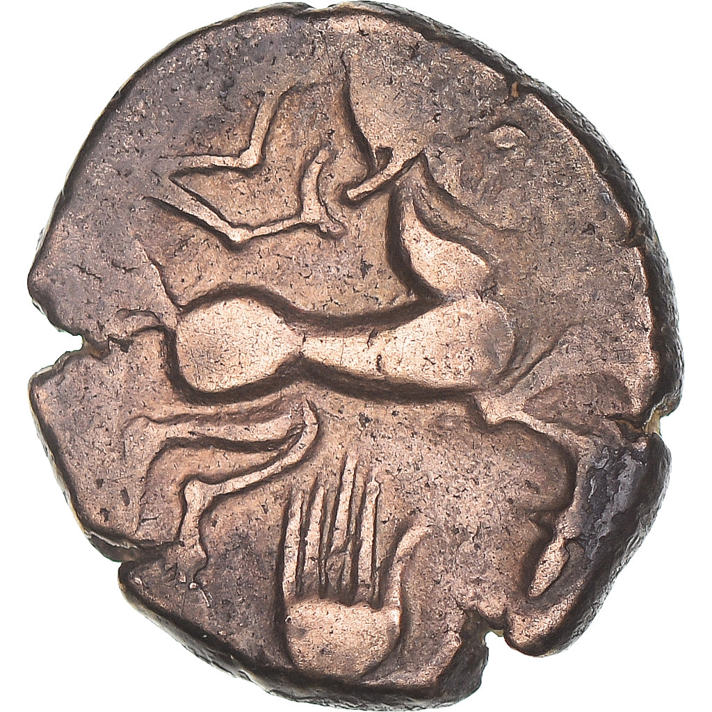 Pictones, Santones, Statère à la main, 1st century BC, Eletro, VF(30-35)