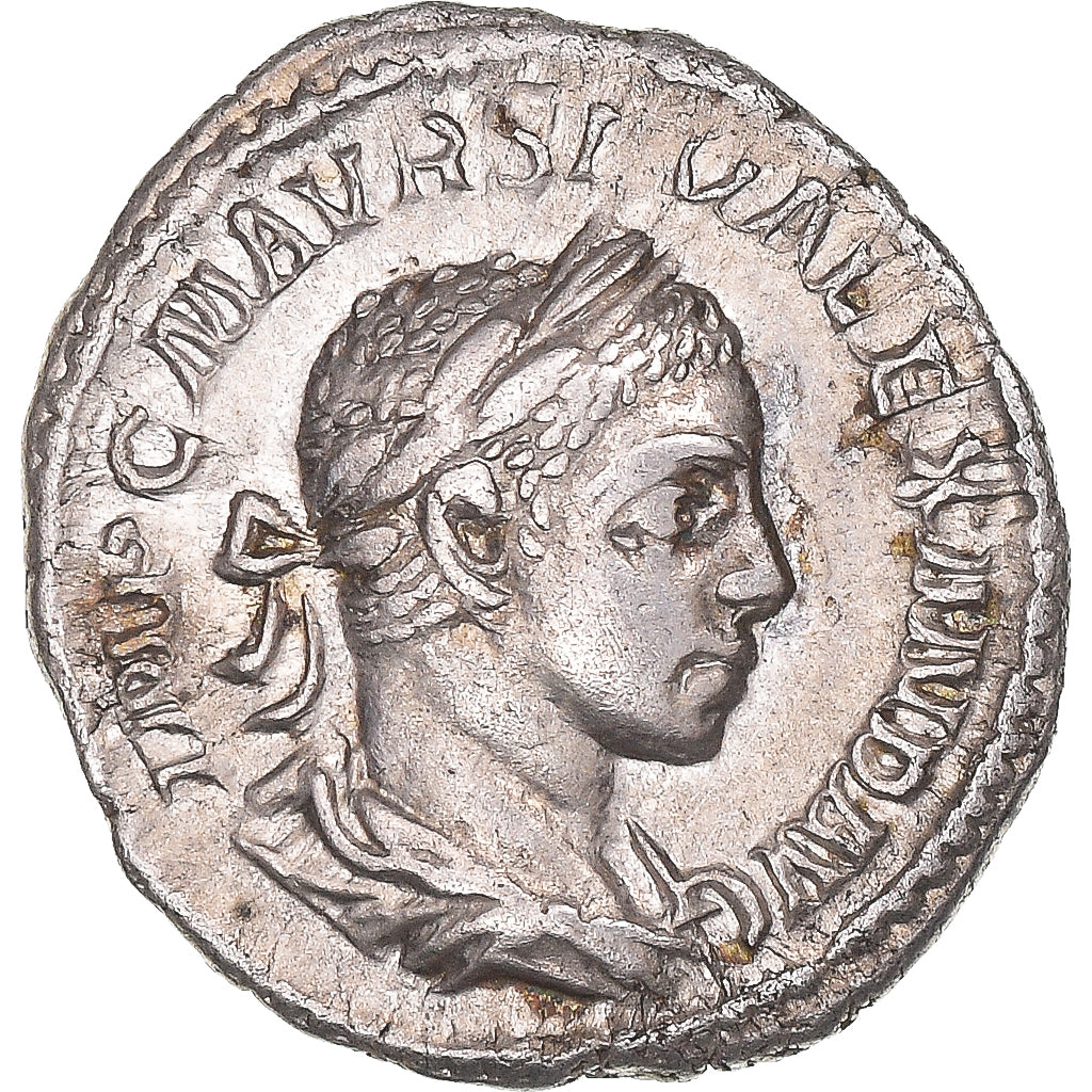Severus Alexander, Denarius, 222, Rome, Silver, AU(50-53), RIC:7