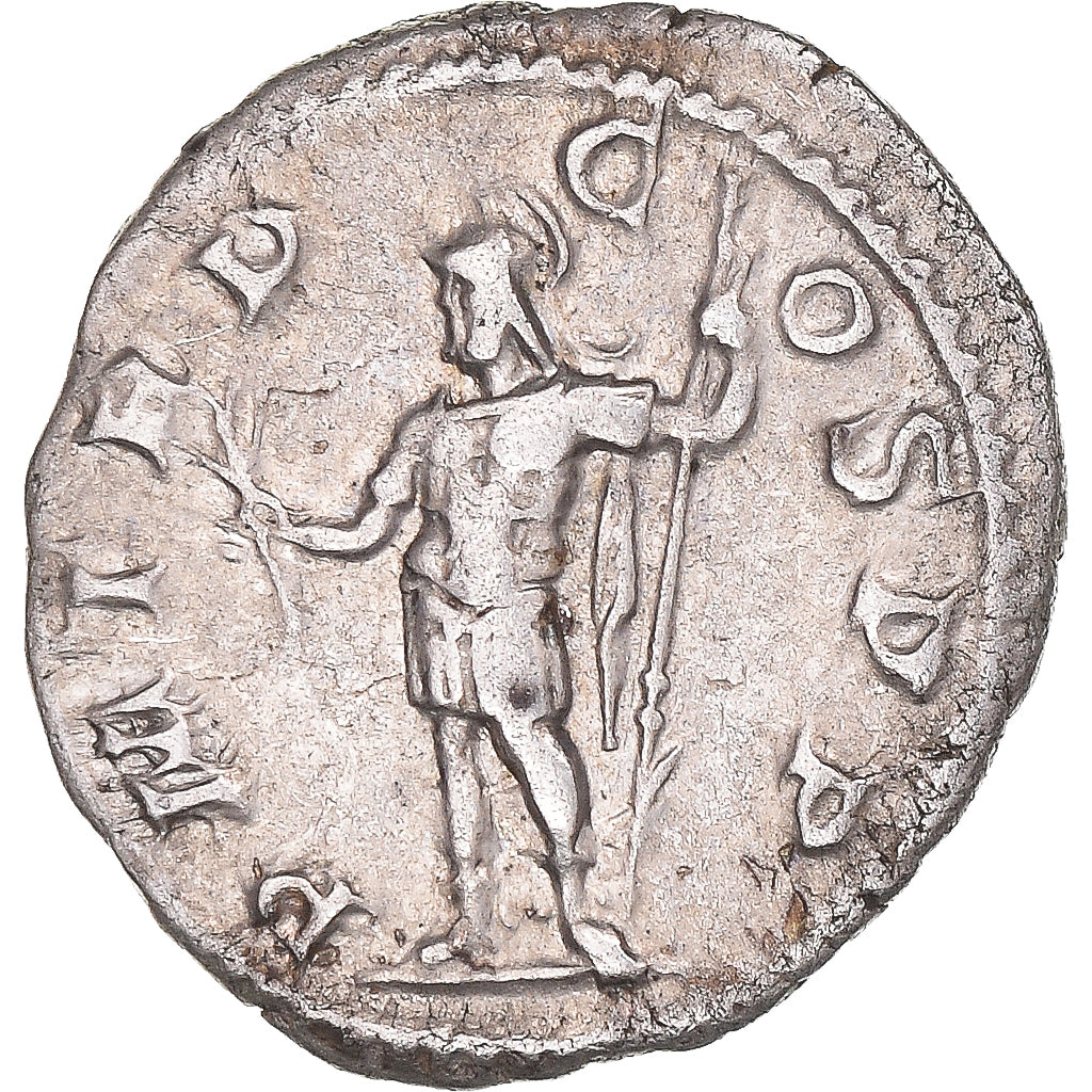 Severus Alexander, Denarius, 222, Rome, Silver, AU(50-53), RIC:7