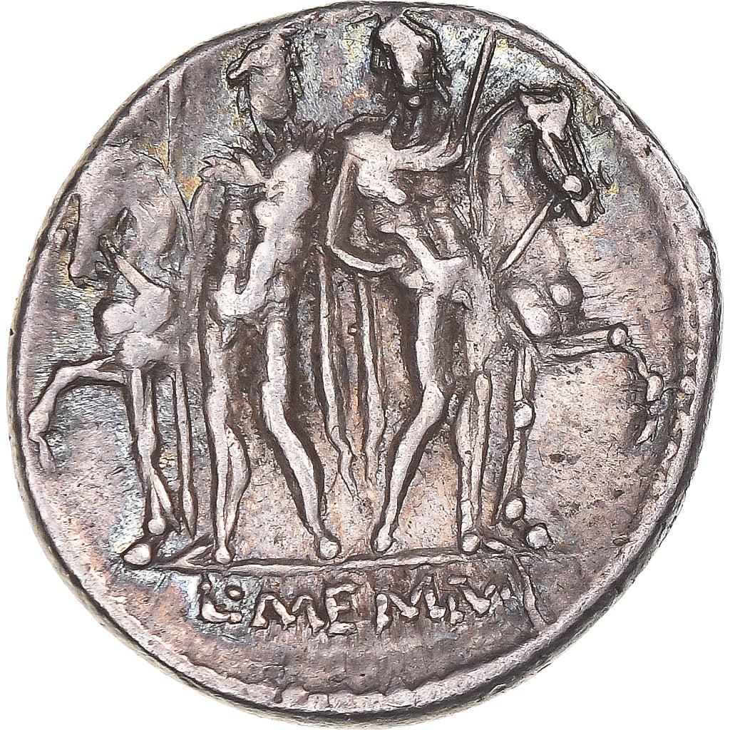 Memmia, Denarius, 109-108 BC, Rome, Silver, AU(50-53), Crawford:304/1