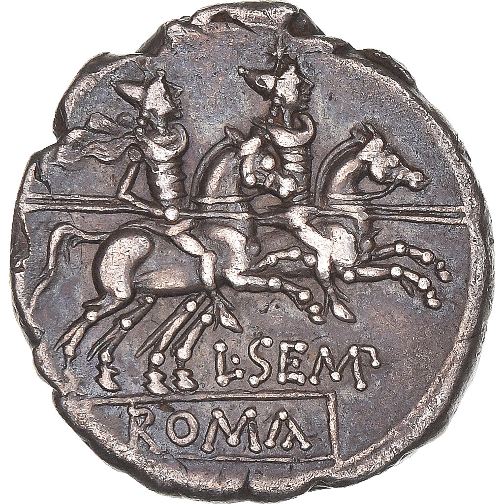 Sempronia, Denarius, 148 BC, Rome, Silver, AU(55-58), Crawford:216/1