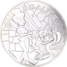 France, 10 Euro, Astérix - Égalité, 2015, Paris, MS(64), Silver