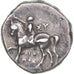 Calabria, Stater, ca. 250 BC, Tarentum, Plata, MBC, SNG-ANS:1165, HN Italy:1025