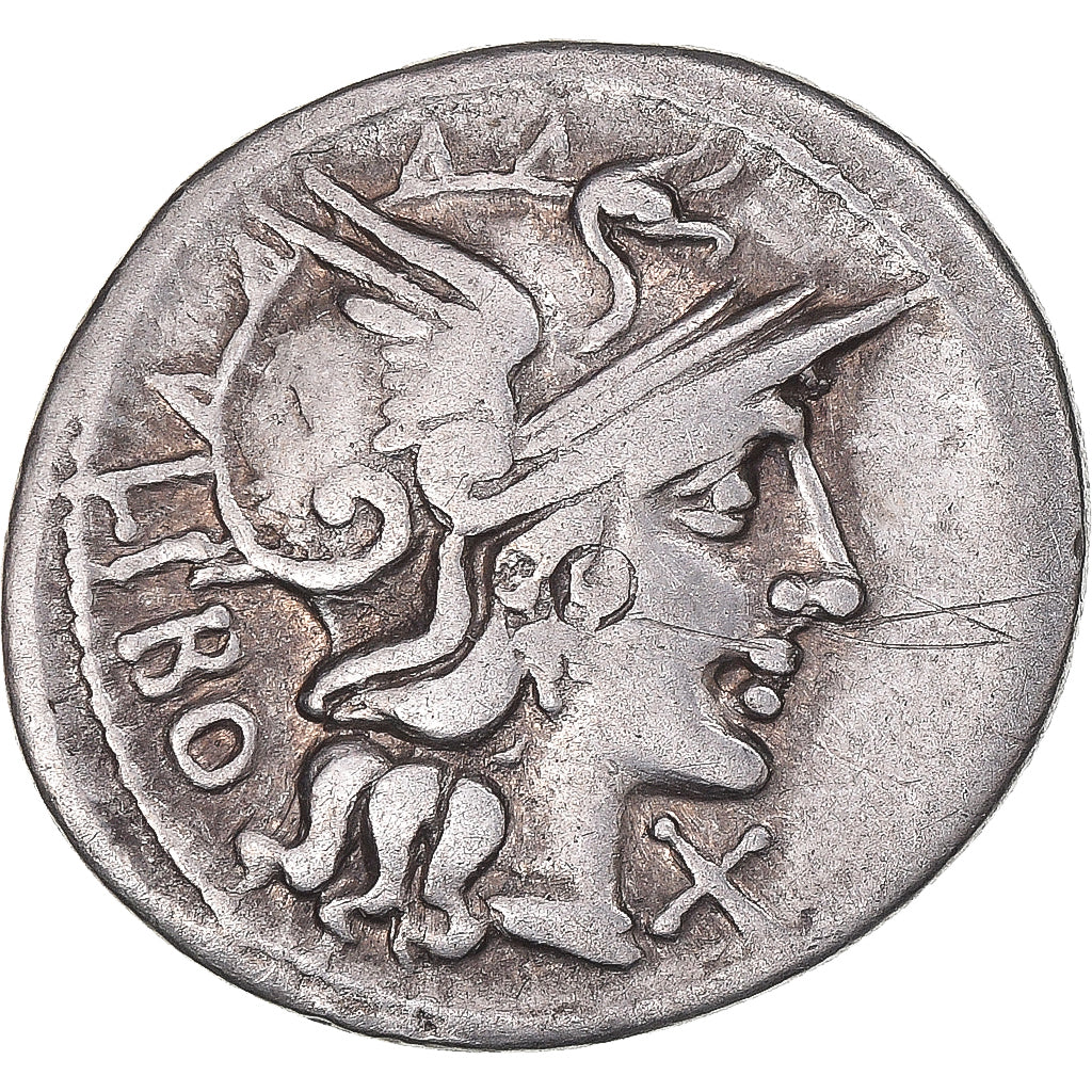 Marcia, Denarius, 148 BC, Rome, Silver, VF(30-35), Crawford:215/1