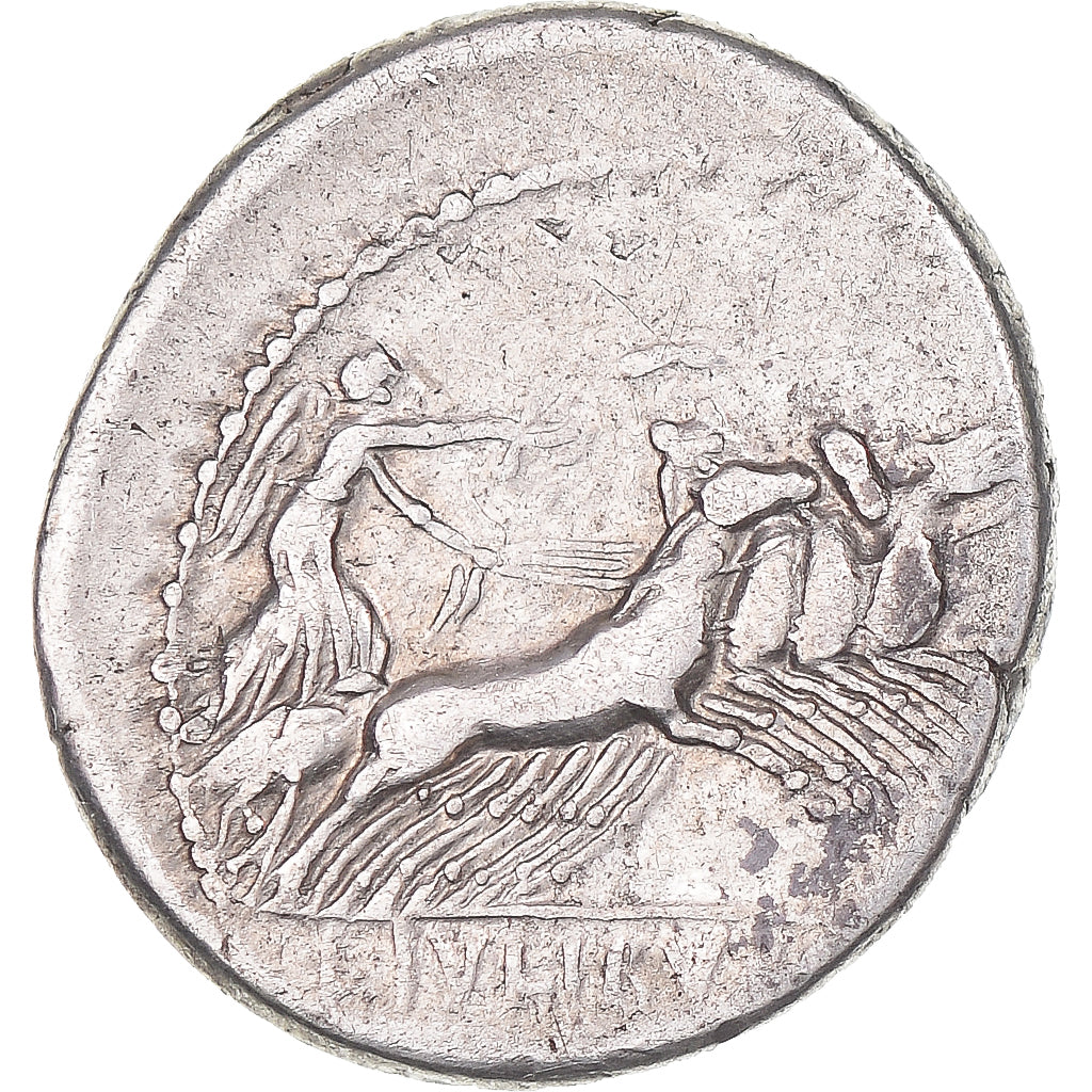 Julia, Denarius, 85 BC, Rome, Plata, BC+, Crawford:352/1