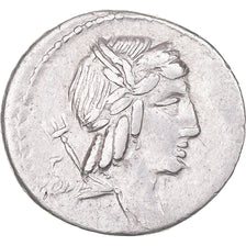 Julia, Denarius, 85 BC, Rome, Silver, EF(40-45), Crawford:352/1