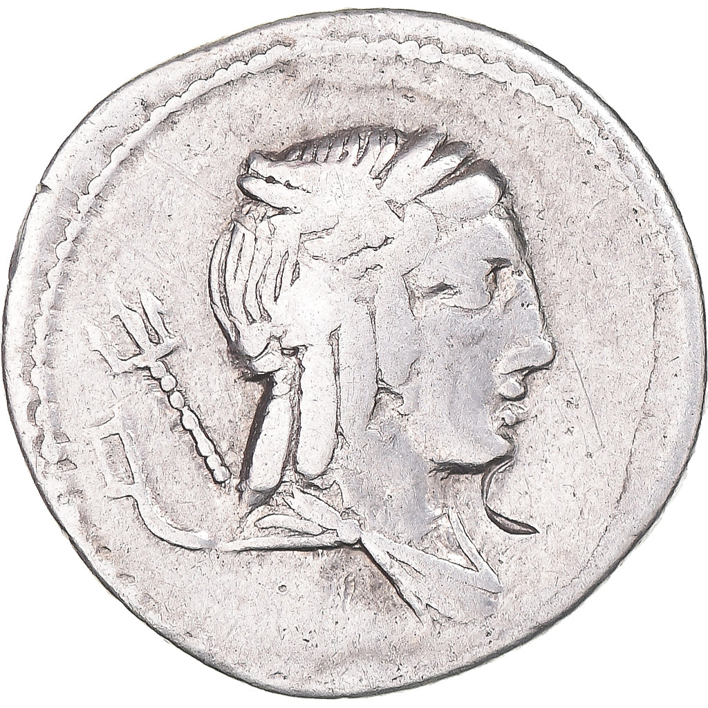 Julia, Denarius, 85 BC, Rome, Plata, BC+, Crawford:352/1