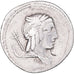 Julia, Denarius, 85 BC, Rome, Plata, BC+, Crawford:352/1