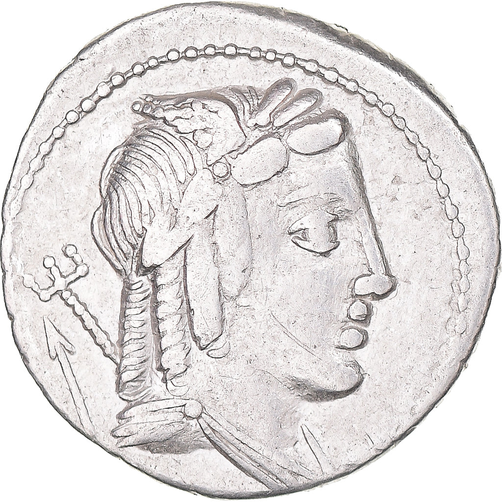 Julia, Denarius, 85 BC, Rome, Plata, BC+, Crawford:352/1