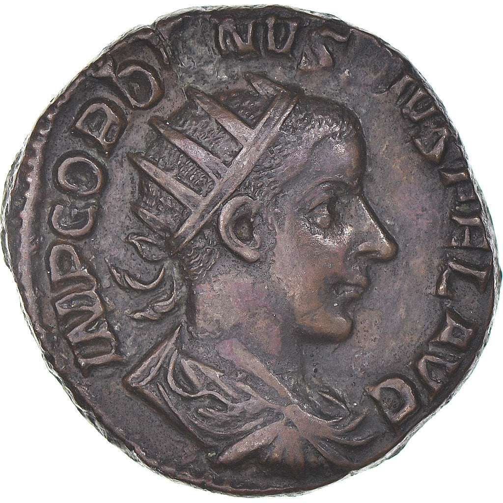 Münze, Gordian III, Dupondius, 240, Rome, VZ, Bronze, RIC:288c