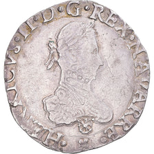 Moeda, França, Henri III (Henri II de Béarn), Franc, 1582, Saint-Palais
