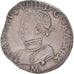 Moeda, França, Charles IX, Teston, 1569, Toulouse, AU(50-53), Prata