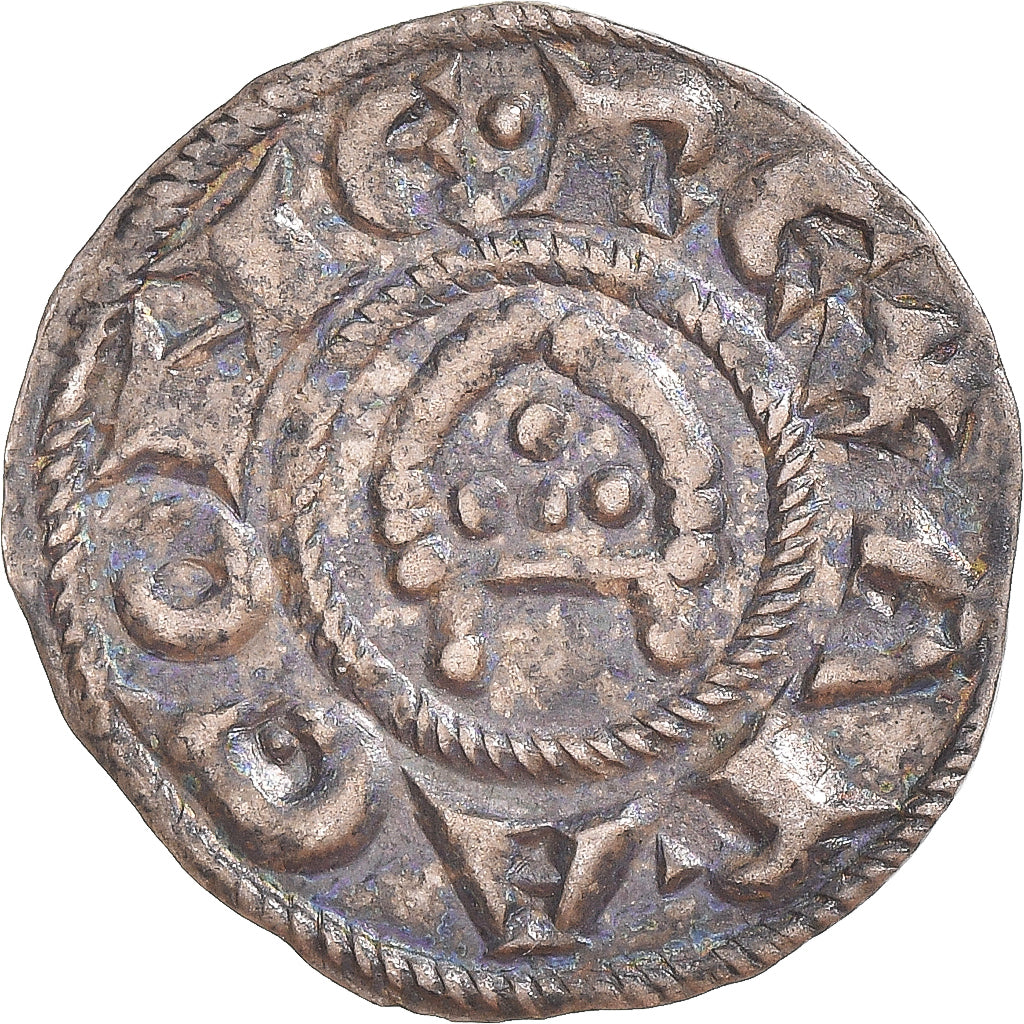 Moneta, Francja, Comté de Provence, Alphonse II d'Aragon, Denier, 1177-1185