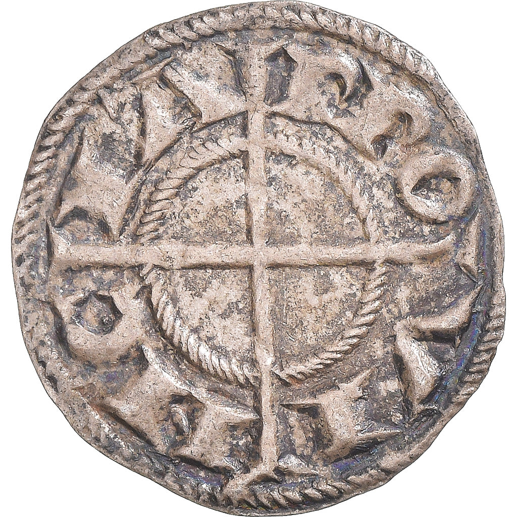 Moneta, Francja, Comté de Provence, Alphonse II d'Aragon, Denier, 1177-1185