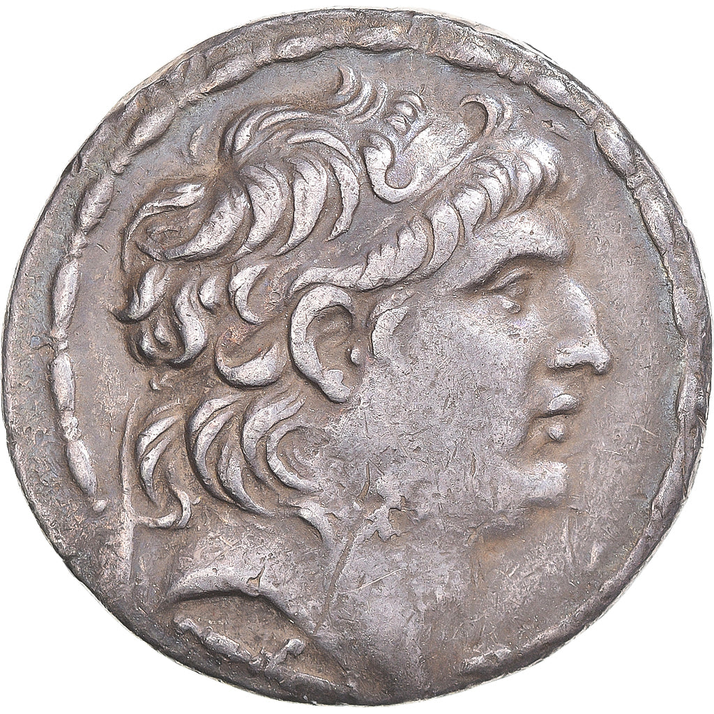 Moeda, Antiochos VII Evergete, Tetradrachm, 138-129 BC, Antioch, AU(55-58)