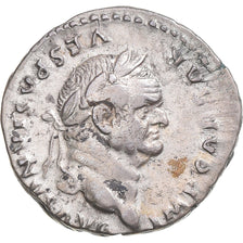 Coin, Vespasian, Denarius, 75, Rome, AU(55-58), Silver, RIC:777