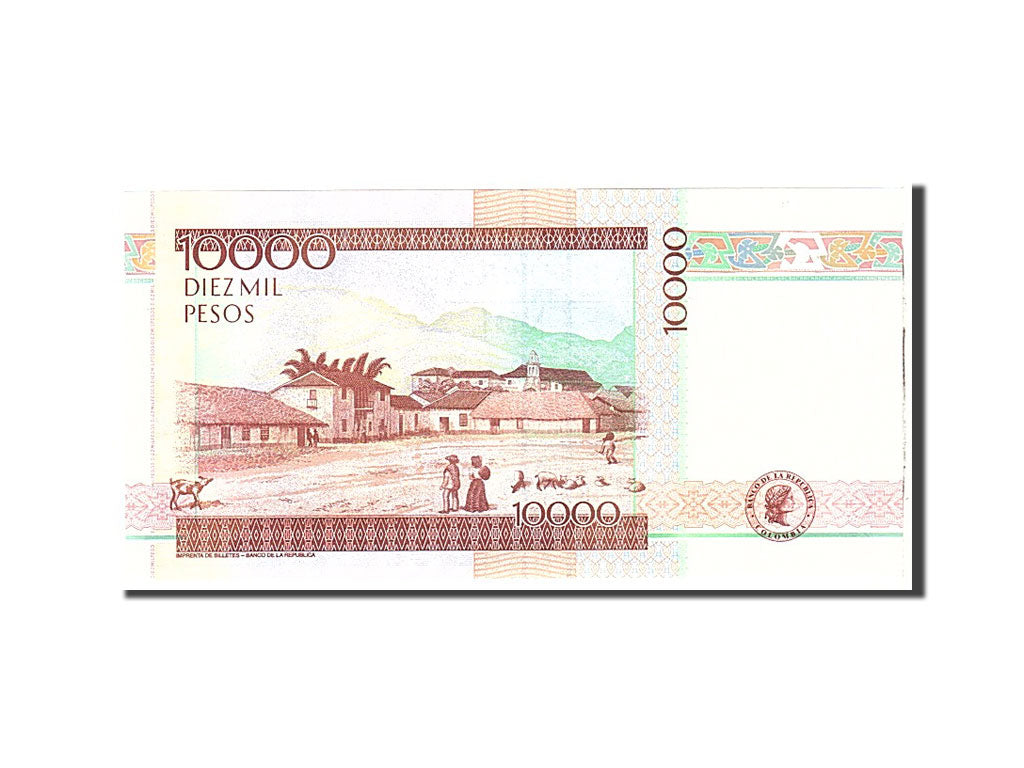 Billete, 10,000 Pesos, 2012, Colombia, KM:453n, 2012-08-21, UNC