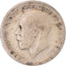 Coin, United Kingdom, George V, 6 Pence, Uncertain date, VG(8-10), Silver