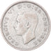 Monnaie, Royaume-Uni, George VI, 6 Pence, 1945, TB+, Argent
