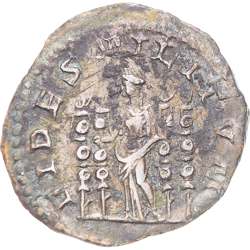 Macrinus, Denarius, 217-218, Rome, Silver, AU(50-53), RIC:68b