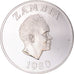 Coin, Zambia, 10 Kwacha, 1980, MS(63), Silver, KM:27