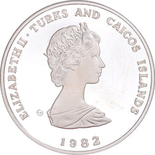 Coin, TURKS & CAICOS ISLANDS, Elizabeth II, 10 Crowns, 1982, British Royal Mint