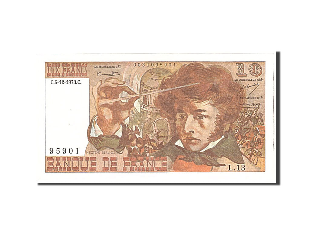 Banknote, France, 10 Francs, 1973, 1973-12-06, UNC(63), Fayette:63.2, KM:150a
