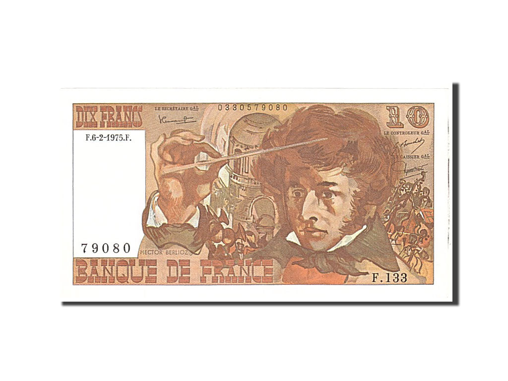 Billete, Francia, 10 Francs, 1975, 1975-02-06, SC+, Fayette:63.8, KM:150b