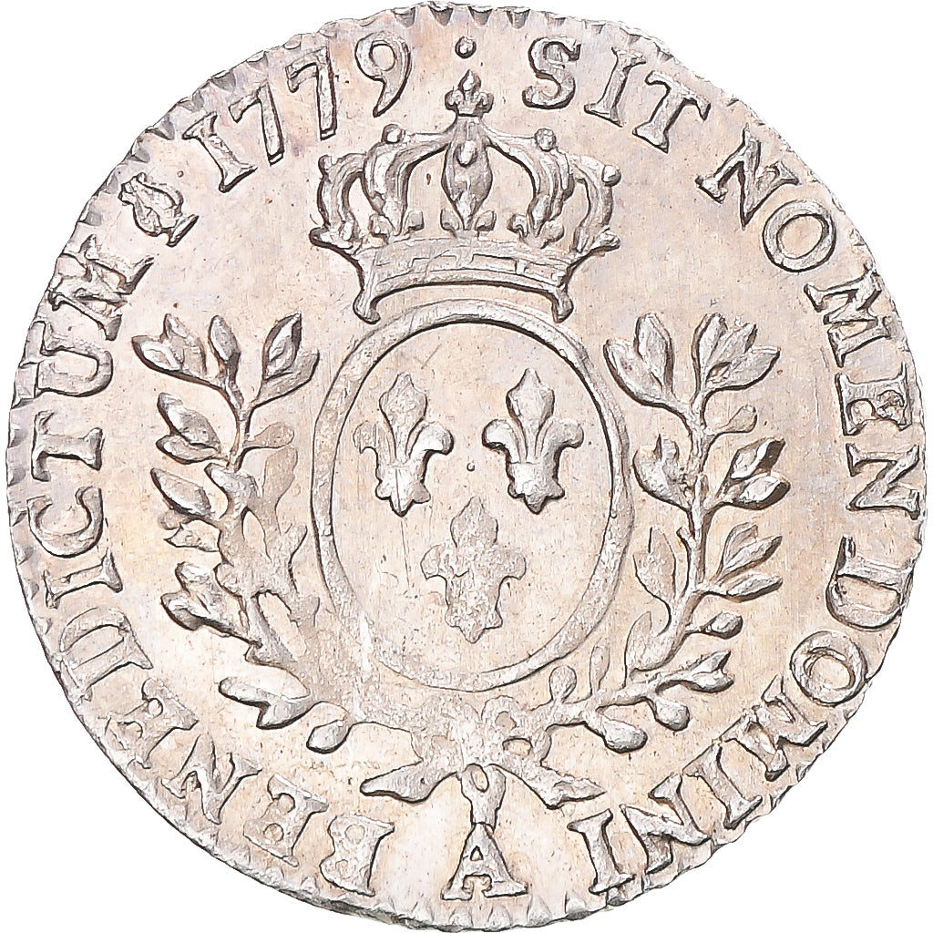 Munten, Frankrijk, Louis XV, 1/20 Ecu à la vieille tête (6 sols), 1779, Paris