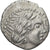 Santones, Drachme à la couronne en chevrons, 2nd-1st century BC, Silver
