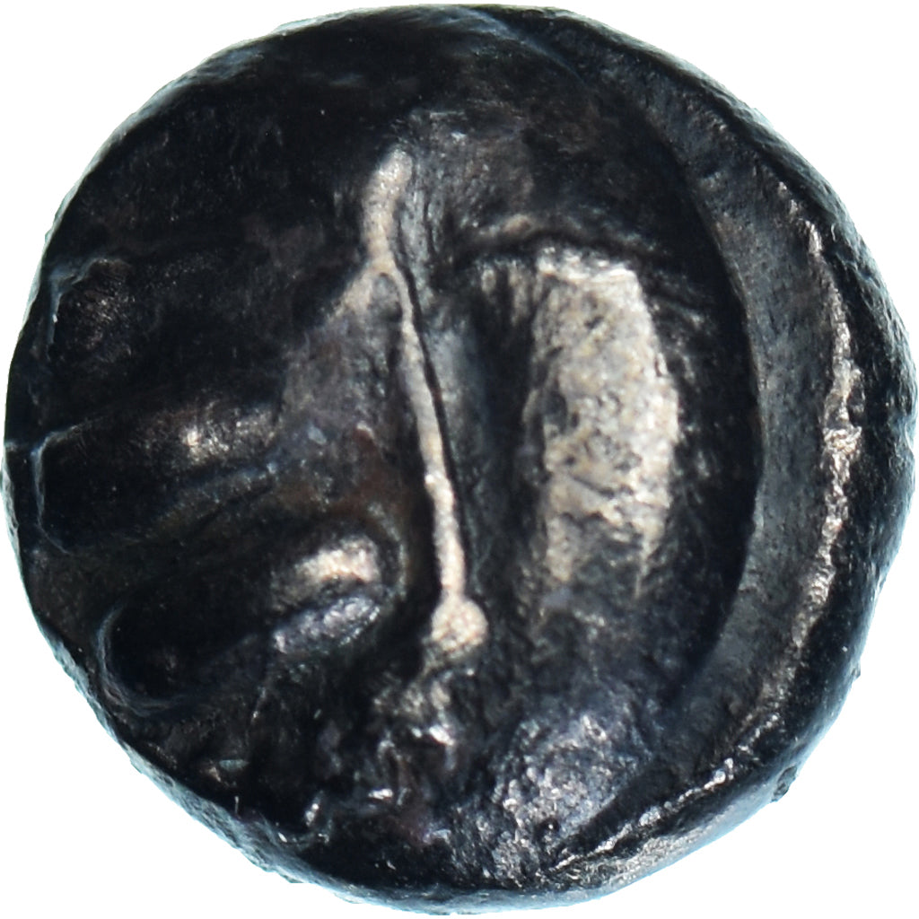 Coin, Remi, 1/4 statère aux segments, 70-52 BC, AU(50-53), Bronze