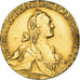 Russie, Catherine II, 10 Roubles, 1766, Saint-Pétersbourg, ТI, Or, TTB