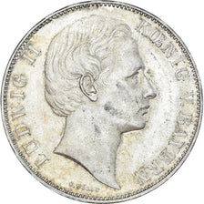 Monnaie, Etats allemands, BAVARIA, Ludwig II, Thaler, 1870, Munich, SUP+