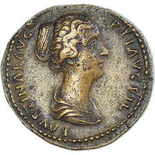 Coin, Faustina II, As, 145-161, Rome, EF(40-45), Bronze, RIC:1409A