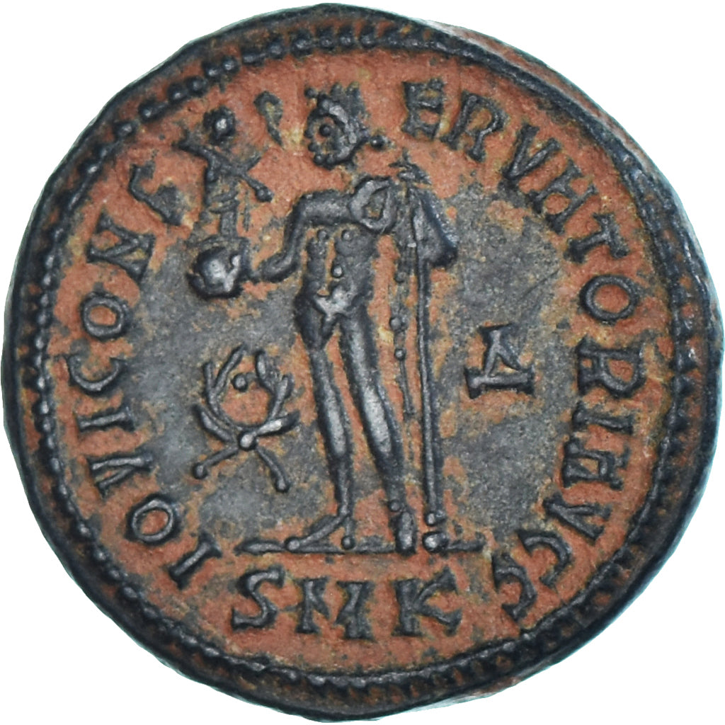 Moeda, Licinius I, Follis, 308-324, Kyzikos, EF(40-45), Bronze