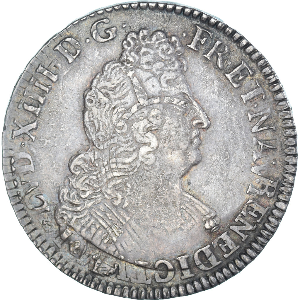 Münze, Frankreich, Louis XIV, 1/2 écu aux 8L, 2e type, 1704, Limoges, S+
