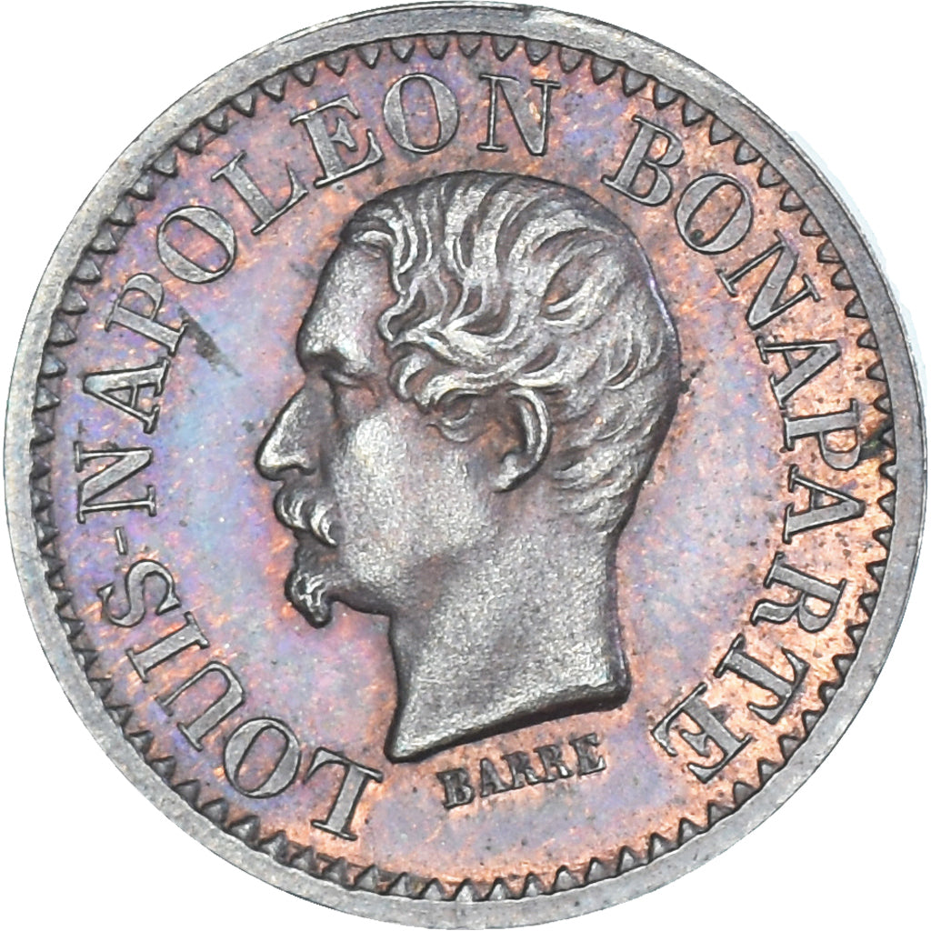 Monnaie, France, Napoleon III, Module de 1 Centime, 1851, Paris, ESSAI, SUP