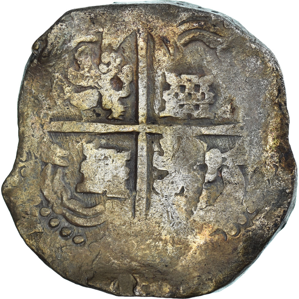 Peru, Philip II or Philip III ?, 8 Reales, Uncertain date, Potosi, COB