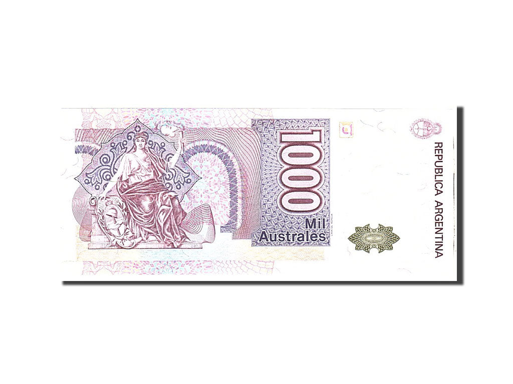 Banknote, Argentina, 1000 Australes, 1988, Undated, KM:329b, UNC(65-70)
