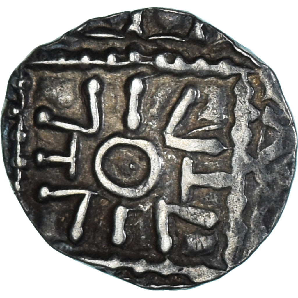Moneta, Wielka Brytania, Sceat, 680-710, Porc-Epic, AU(55-58), Srebro
