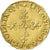 Francia, Henri III, Écu d'or au soleil, 1578, Bayonne, 2nd type, Oro, MBC+