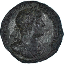 Hadrian, Sestertius, 121-123, Rome, Bronze, AU(50-53), RIC:668