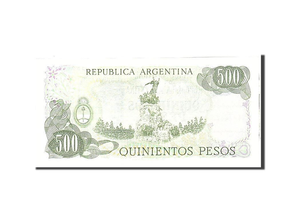 Banknote, Argentina, 500 Pesos, Undated, Undated, KM:303a, UNC(65-70)