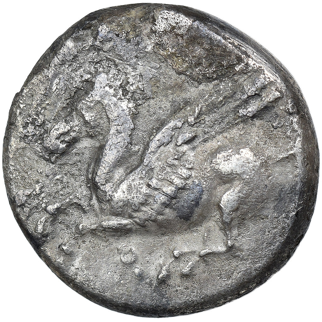 Corinthia, Stater, ca. 345-307 BC, Corinth, Argento, MB+, HGC:4-1848