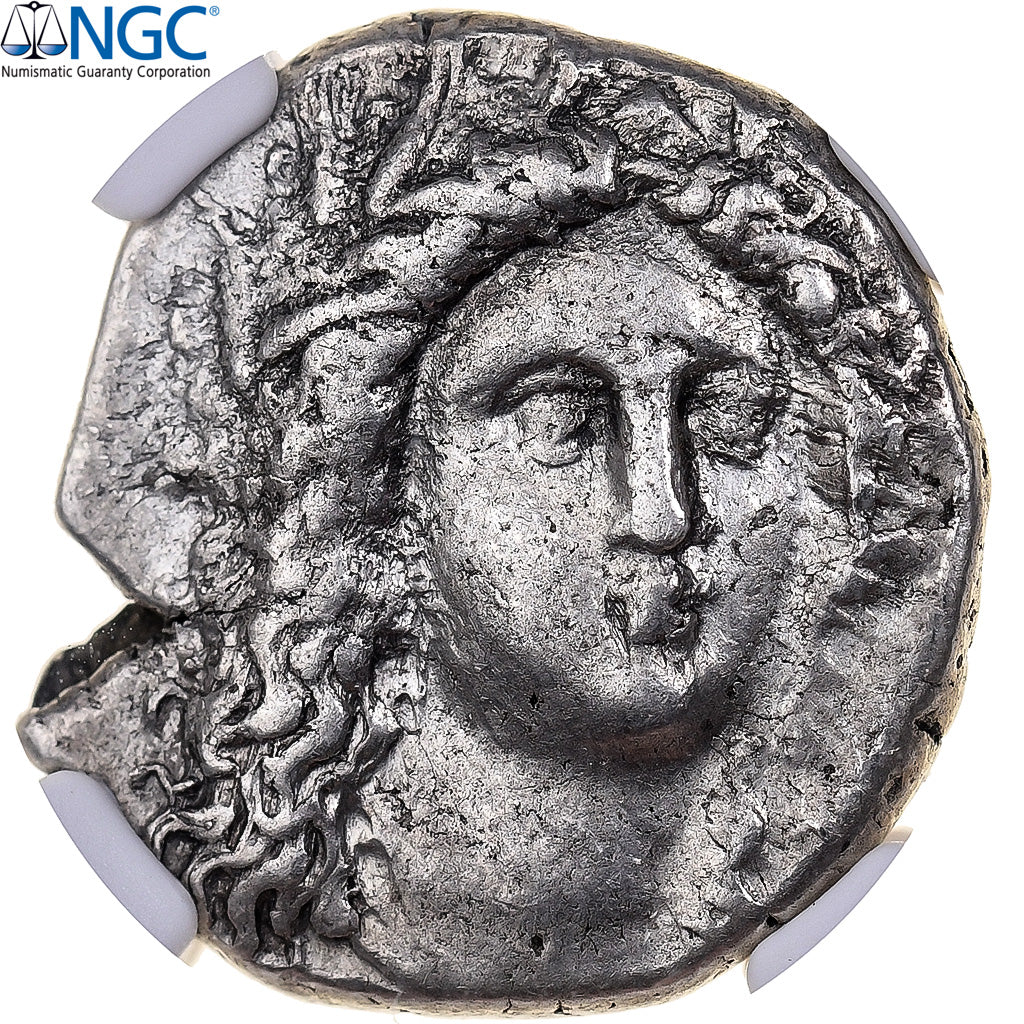 Lucanie, Nomos, 330-280 BC, Métaponte, Argent, NGC, Ch VF, HN Italy:1584