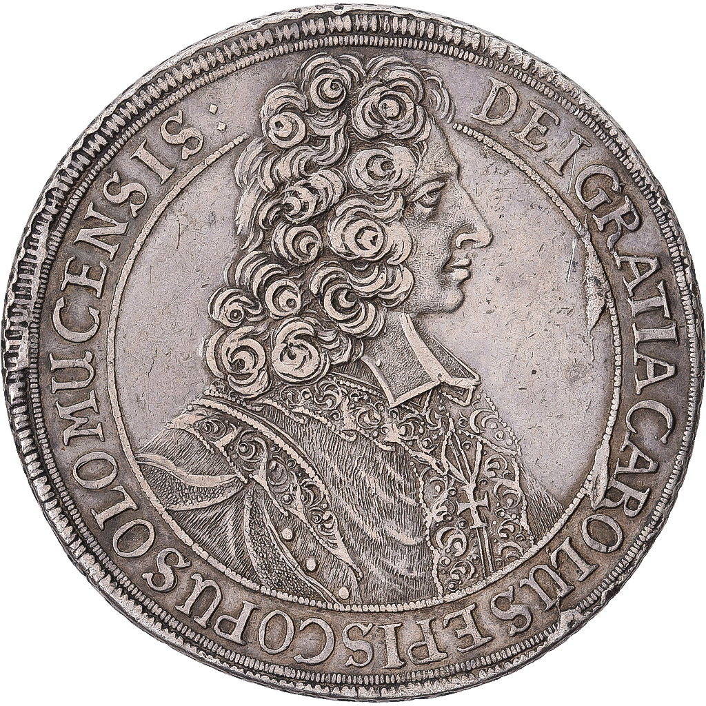 AUSTRIAN STATES, OLMUTZ, Charles III Joseph, Thaler, 1706, Olomouc, AU(50-53)