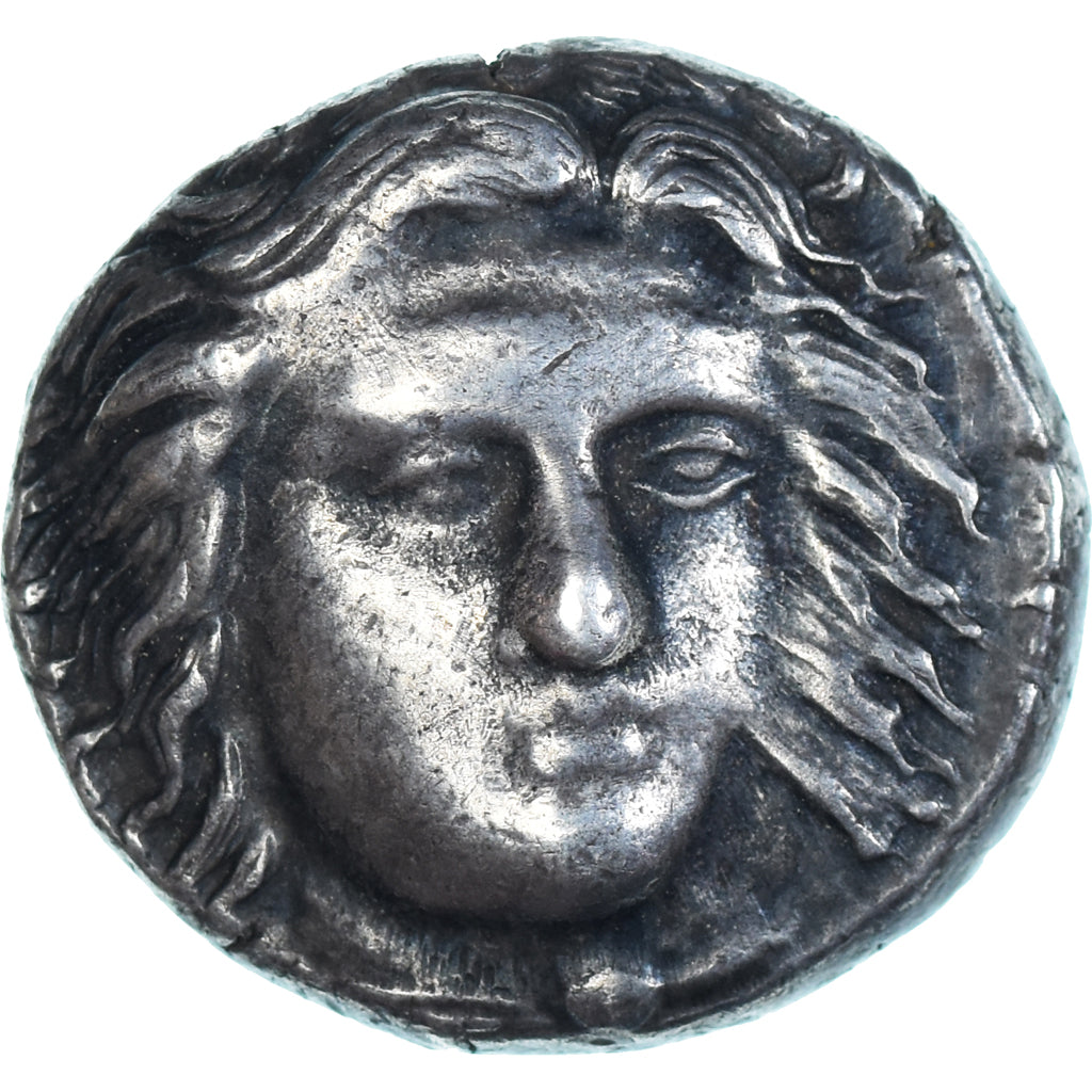 Caria, Tetradrachm, 351-344 BC, Halikarnassos, Silver, EF(40-45)