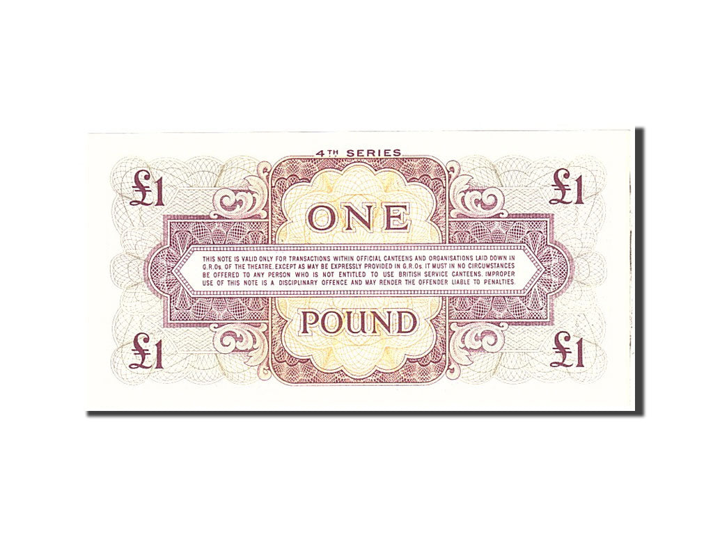 Biljet, Groot Bretagne, 1 Pound, Undated, KM:M36a, NIEUW
