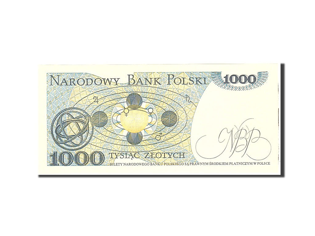 Banknote, Poland, 1000 Zlotych, 1982, 1982-06-01, KM:146c, UNC(65-70)