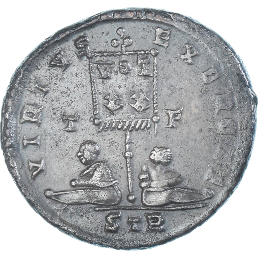 Munten, Crispus, Follis, 320-321, Trier, Very rare, PR, Bronzen, RIC:297